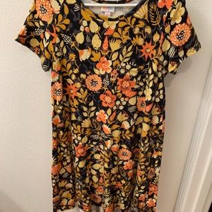 LuLaRoe Carly size S floral dress